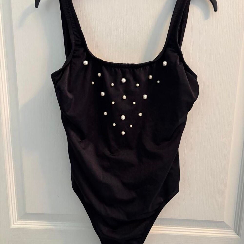 Sirena Women's Black Swimsuit-one-piece